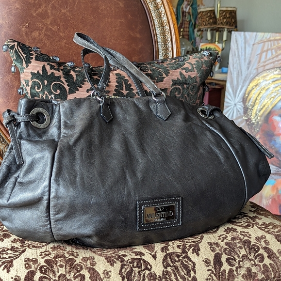 💥RARE‼️💯VALENTINO SEQUIN GLAM CHAIN TOTE - Picture 5 of 16